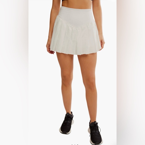 Free People Movement White Swing of Things Skirt/Skort, NWOT, Women’s Multiple - Picture 8 of 16